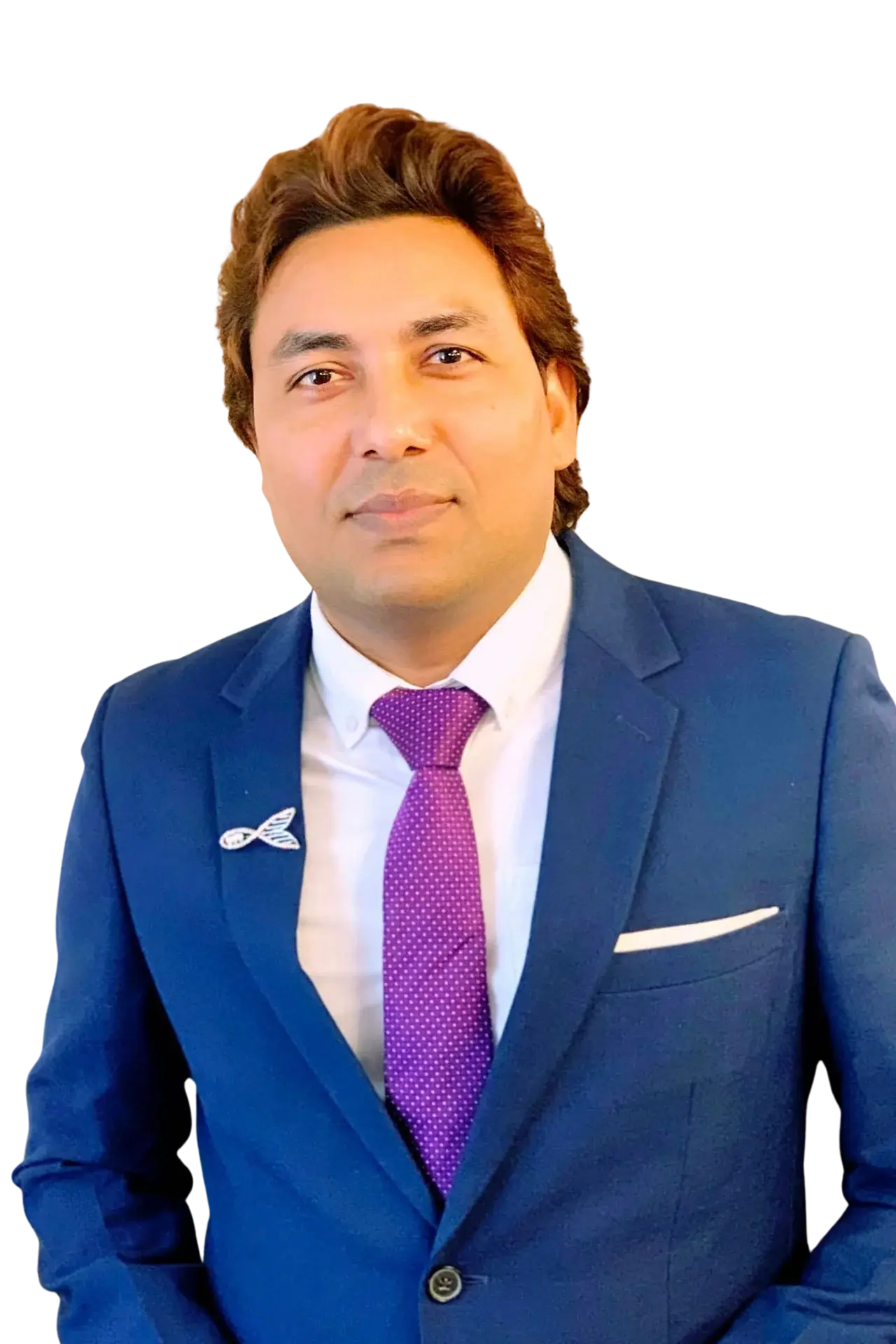Pastor Victor M. Sidhu in a formal portrait